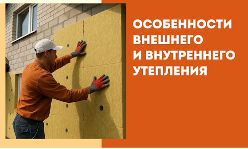 Какие особенности внешнего и внутреннего утепления в Сыктывкаре