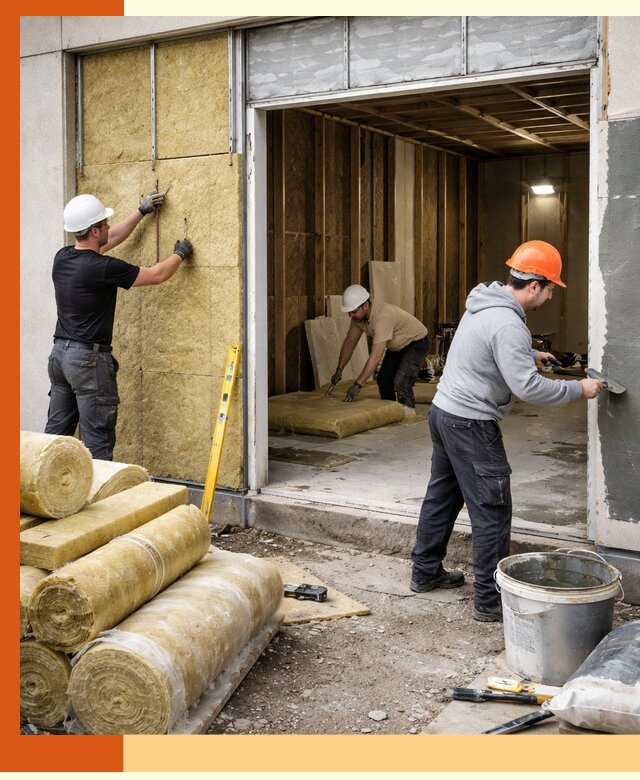 Утепление торгового павильона в Сыктывкаре — качественно и энергоэффективно