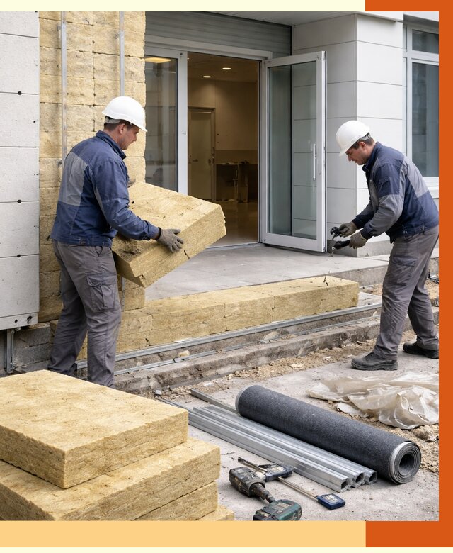 Утепление медицинского центра в Сыктывкаре под ключ от 12889 руб./м² | ТепломастерСкт