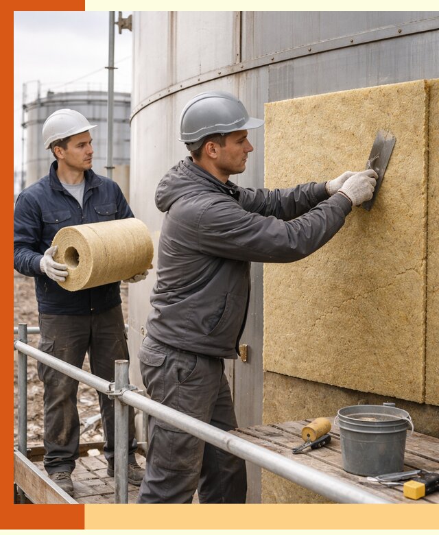 Профессиональное утепление резервуара и теплоизоляция в Сыктывкаре