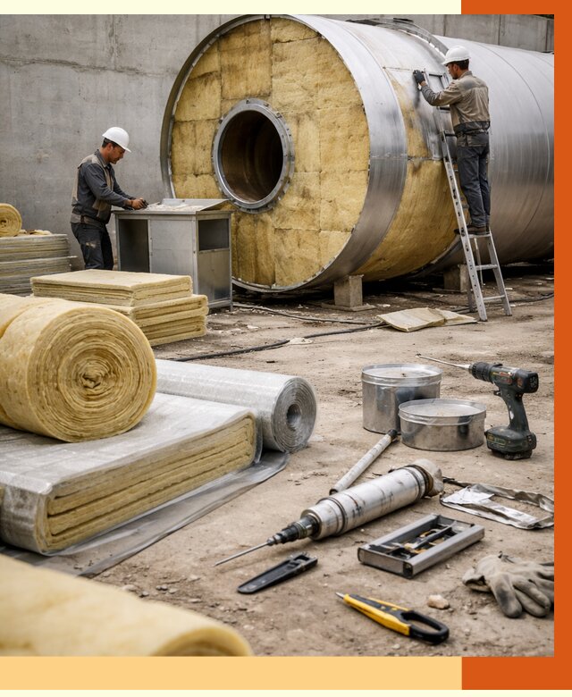 Утепление резервуара с топливом в Сыктывкаре от 28355 руб. под ключ | ТепломастерСкт