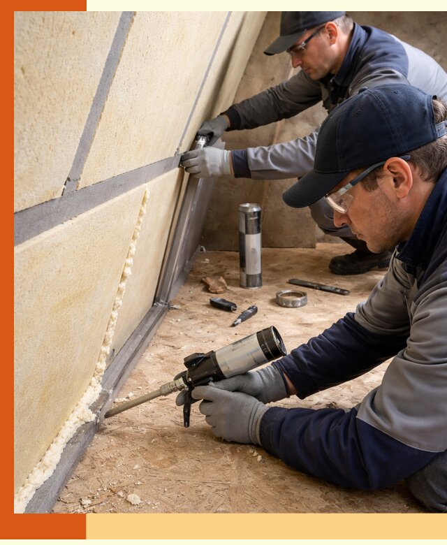 Герметизация стыков ППУ в Сыктывкаре — надежное уплотнение швов