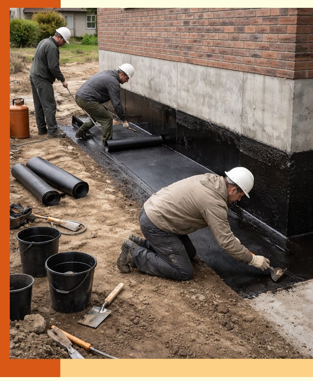 Гидроизоляция фундамента в Сыктывкаре: надежная защита строений