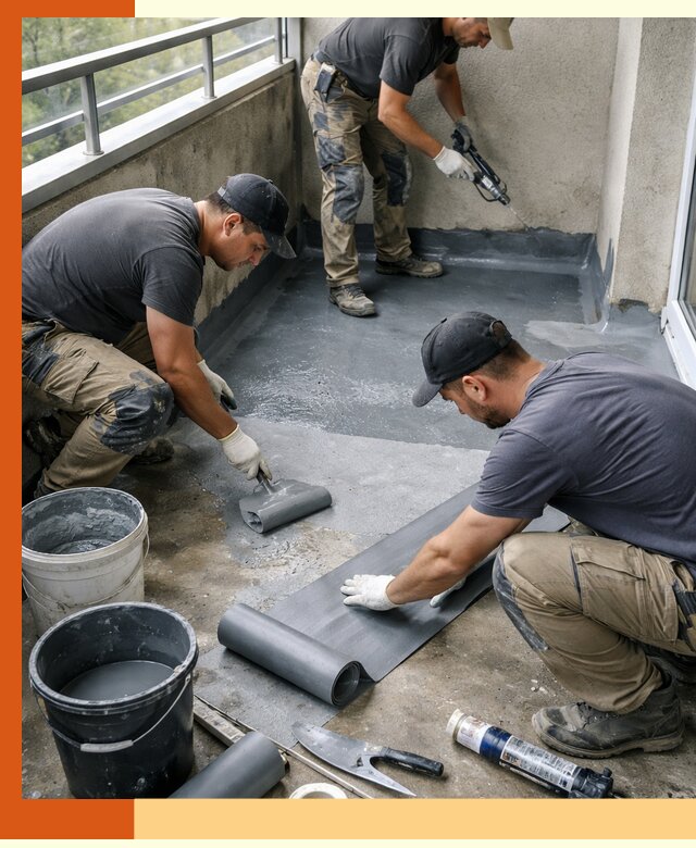 Гидроизоляция балкона в Сыктывкаре: надежная защита от протечек