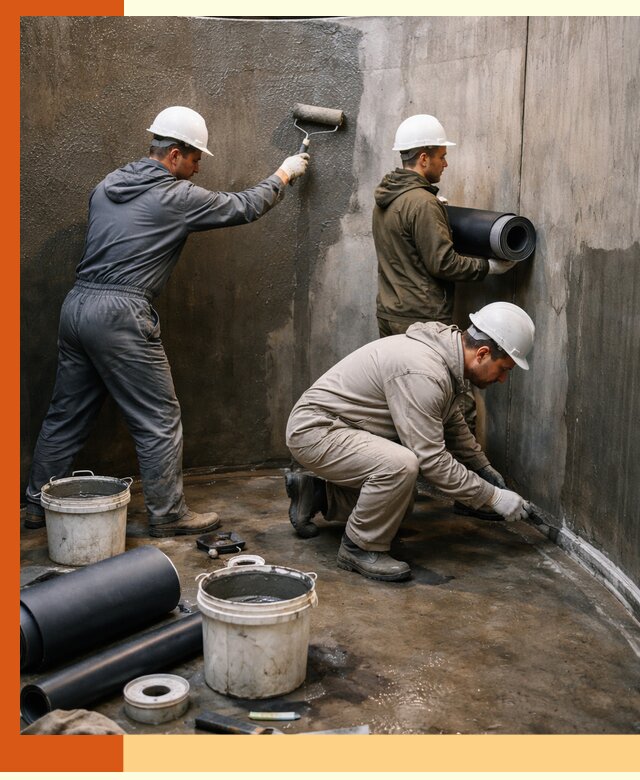 Гидроизоляция резервуара профессионально в Сыктывкаре