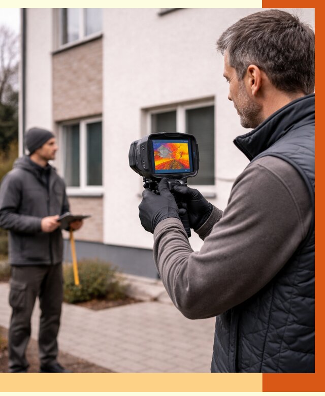 Тепловизионное обследование дома в Сыктывкаре от 4640 руб. — услуги ТепломастерСкт